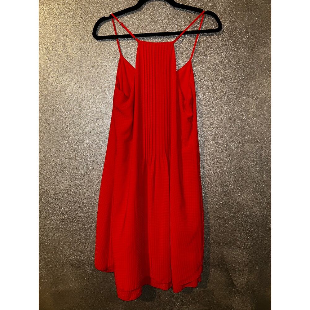 Sanctuary Boho Hippie Coquette Soft Grill Orange  Gingham  Tiered Sundress